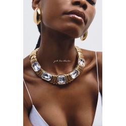 Necklace and earrings