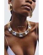 necklaces and earrings